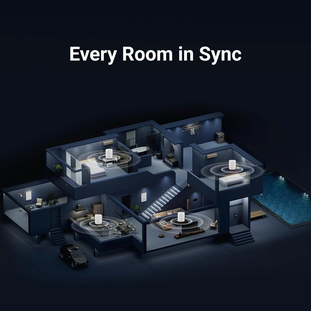 WiiM Sound Lite - Hi-Res 24-bit/192 kHz Audio with AI RoomFit™ Intelligence.