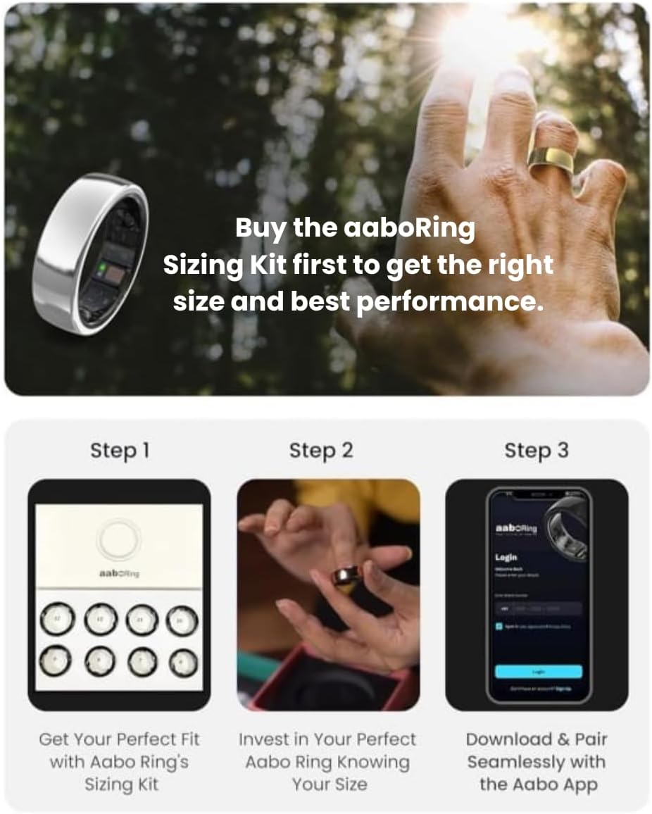 Halo Ring - The Medical-Grade Smart Ring for 24/7 Wellness Without the Screen.