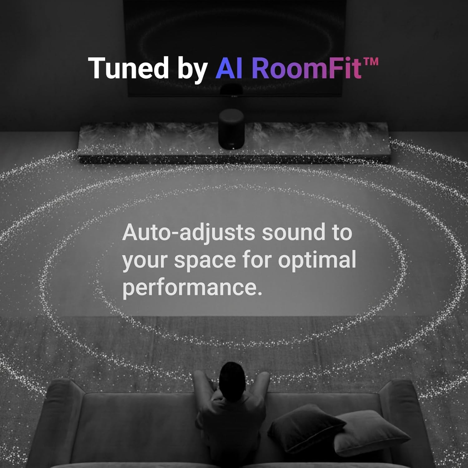 WiiM Sound Lite - Hi-Res 24-bit/192 kHz Audio with AI RoomFit™ Intelligence.