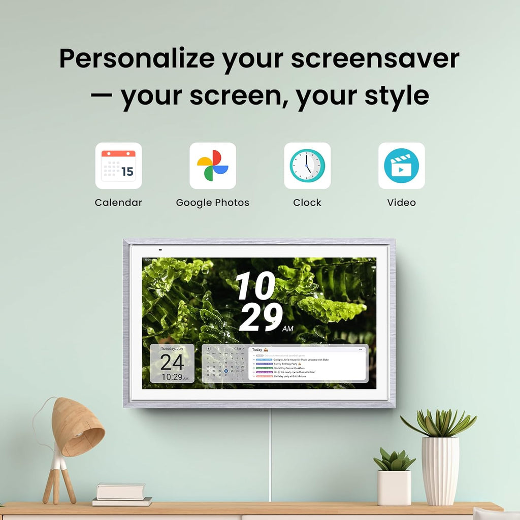 SyncWall - The 15.6” Smart Digital Calendar & Interactive Family Command Center.