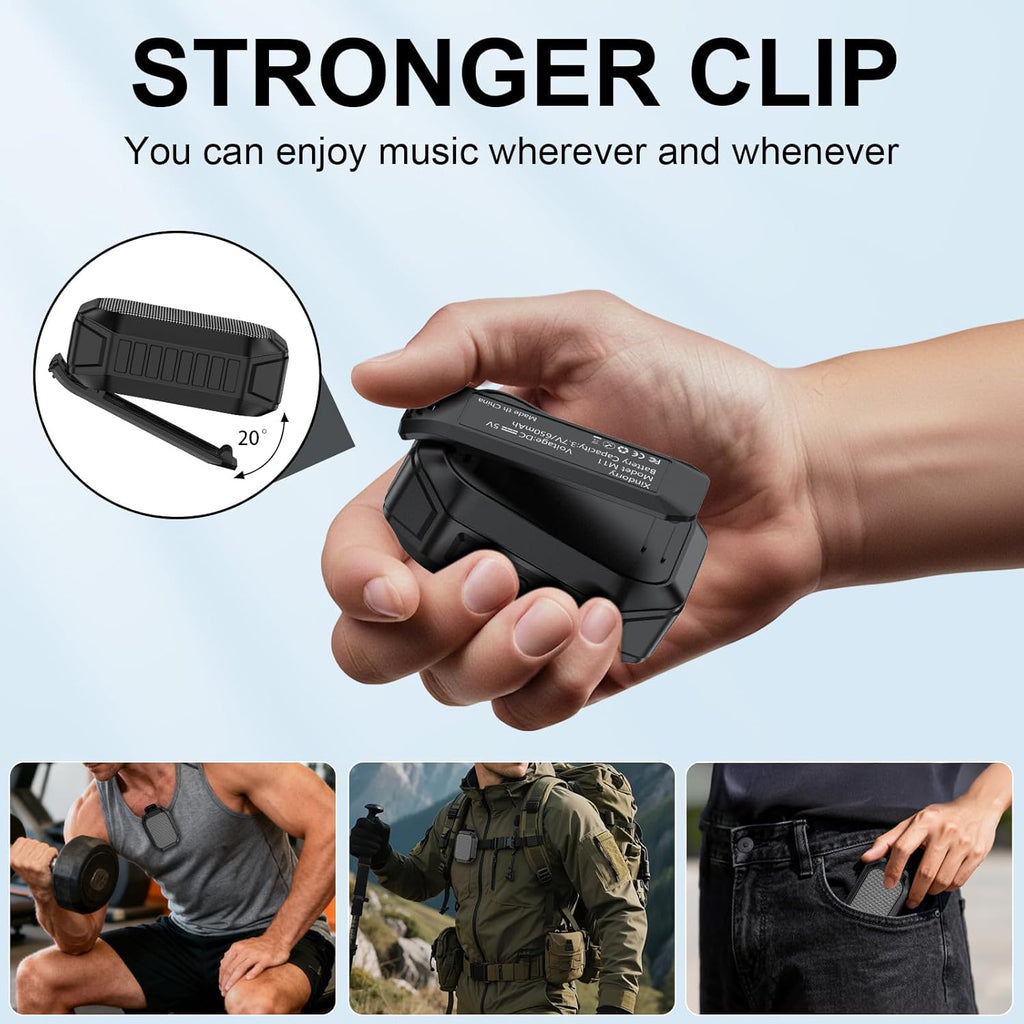 The Ultra-Portable IP67 Bluetooth Speaker with ENC Clarity.