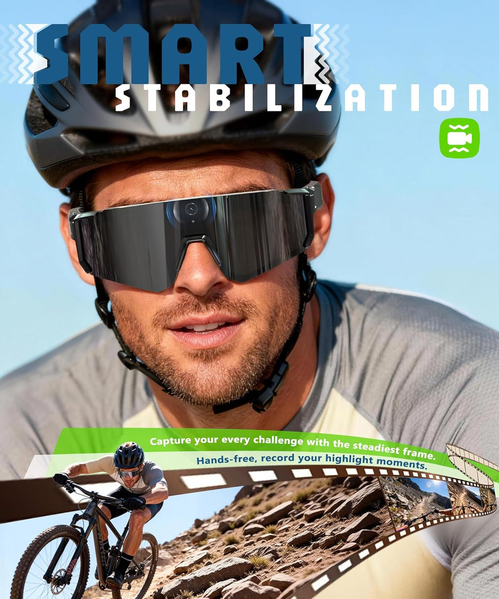 ProVIsion - The World’s First 4K AI Smart Glasses with EIS Stabilization.