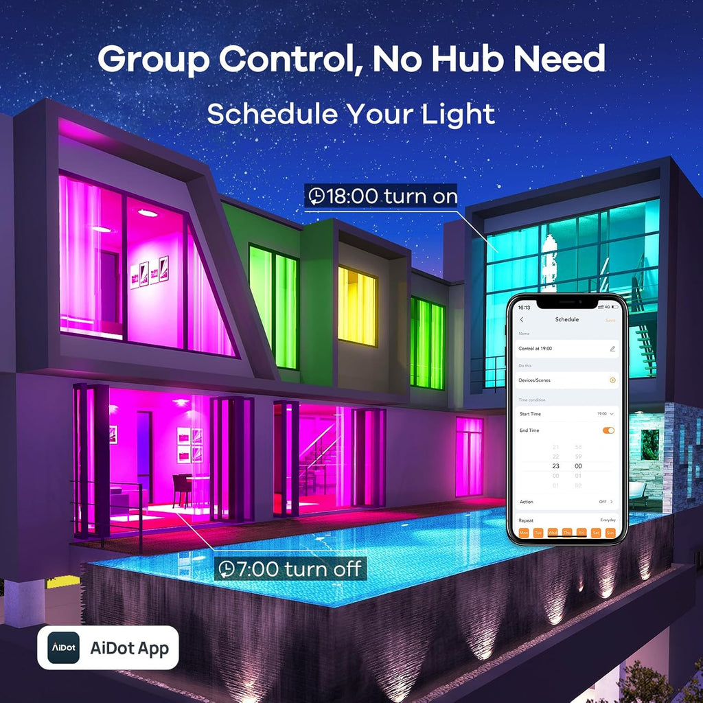 Chroma-Sync - The Smart RGB-Sync Bulb with 104 AI-Curated Scenes.